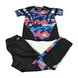Pink + Dolphin X Rare Ghost Jersey Track Pant Set Size Medium Camo Streetwear